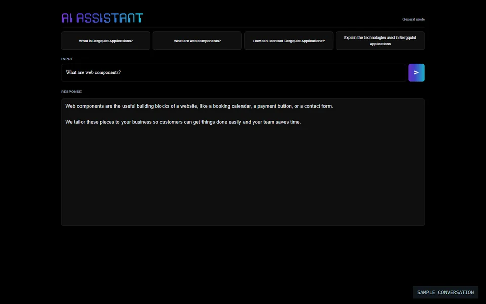 AI Chat Bot preview