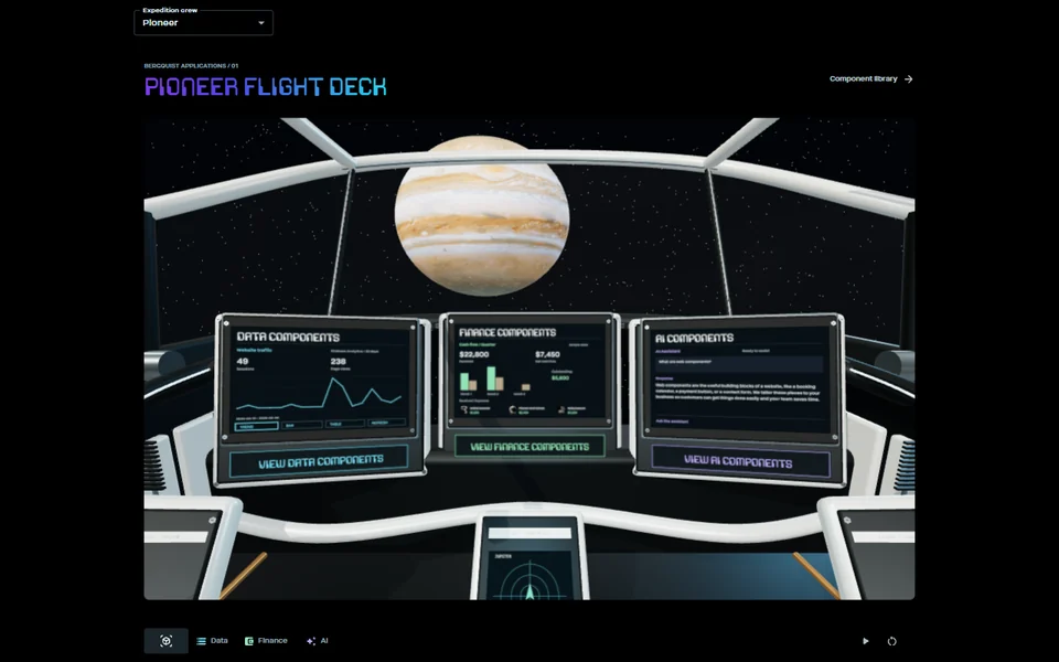 Pioneer Flight Deck preview