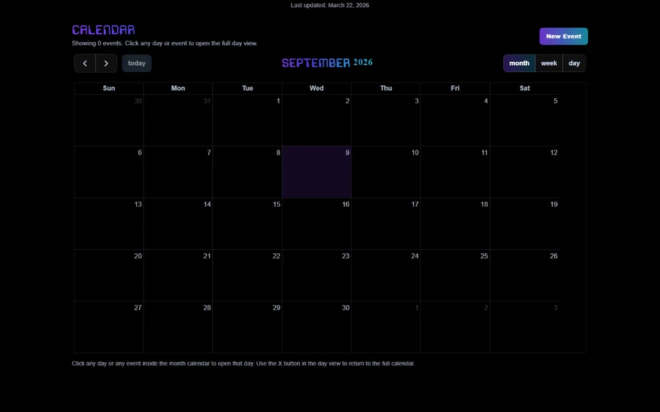 Scheduler preview